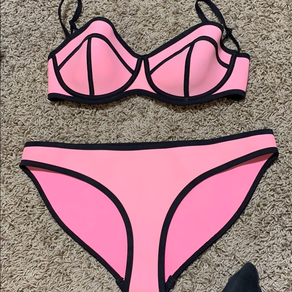 triangl swimsuit